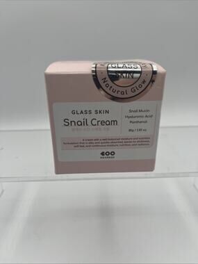 Korean Dearboo Glass Skin Face Snail Cream 2.82oz K Beauty New Sealed